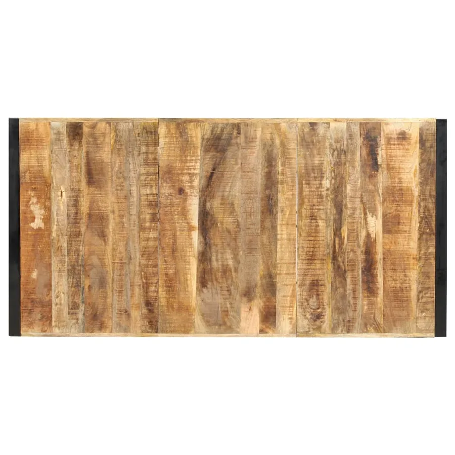 Table de bar 180x90x110 cm Bois de manguier massif - 4