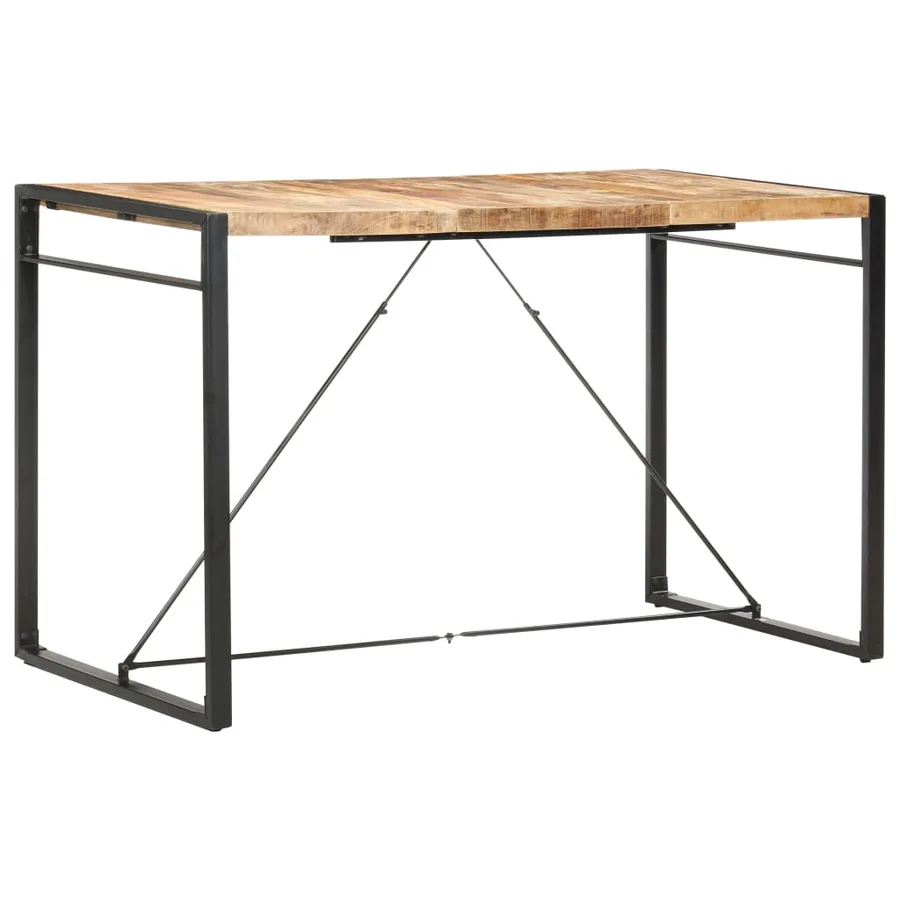 Table de bar 180x90x110 cm Bois de manguier massif - 9
