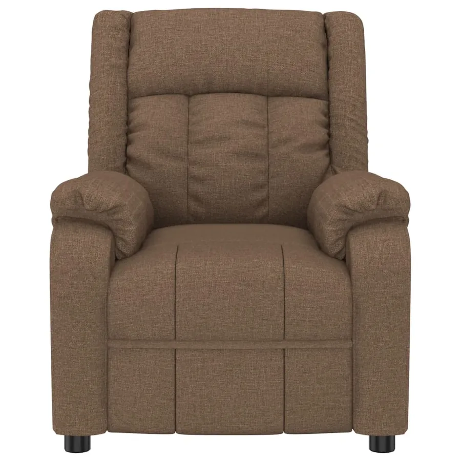 Fauteuil de massage Marron Tissu - 3