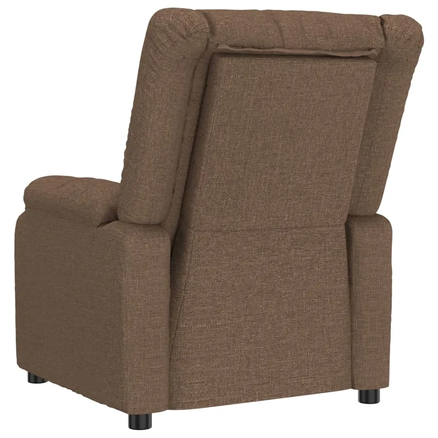 Fauteuil de massage Marron Tissu - 6