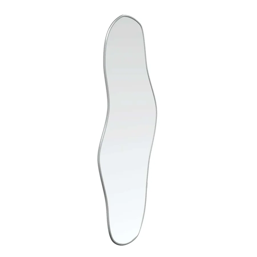 Miroir mural Argenté 70x30 cm - 3