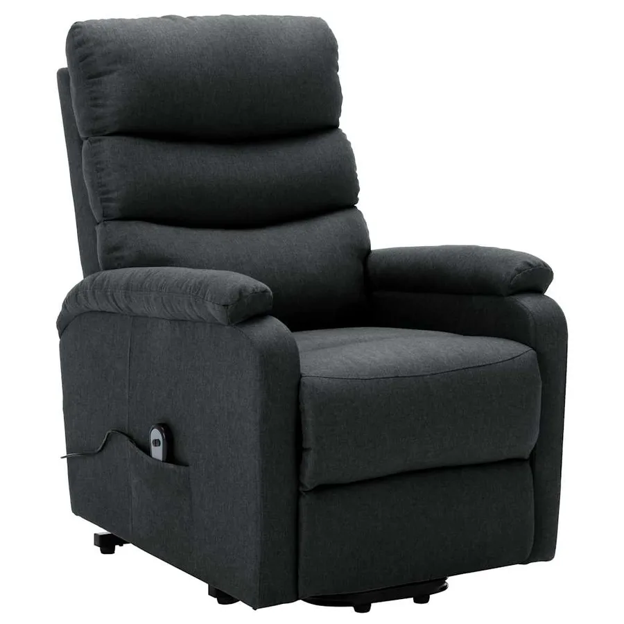 Fauteuil Gris foncé Tissu - 2