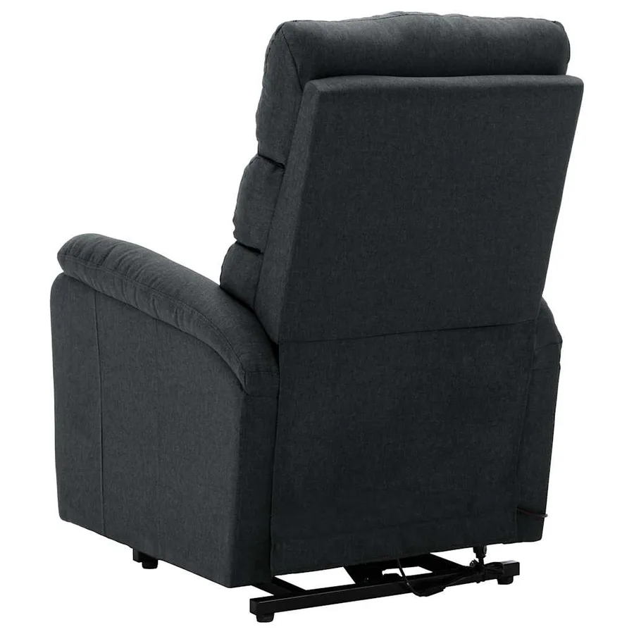 Fauteuil Gris foncé Tissu - 5