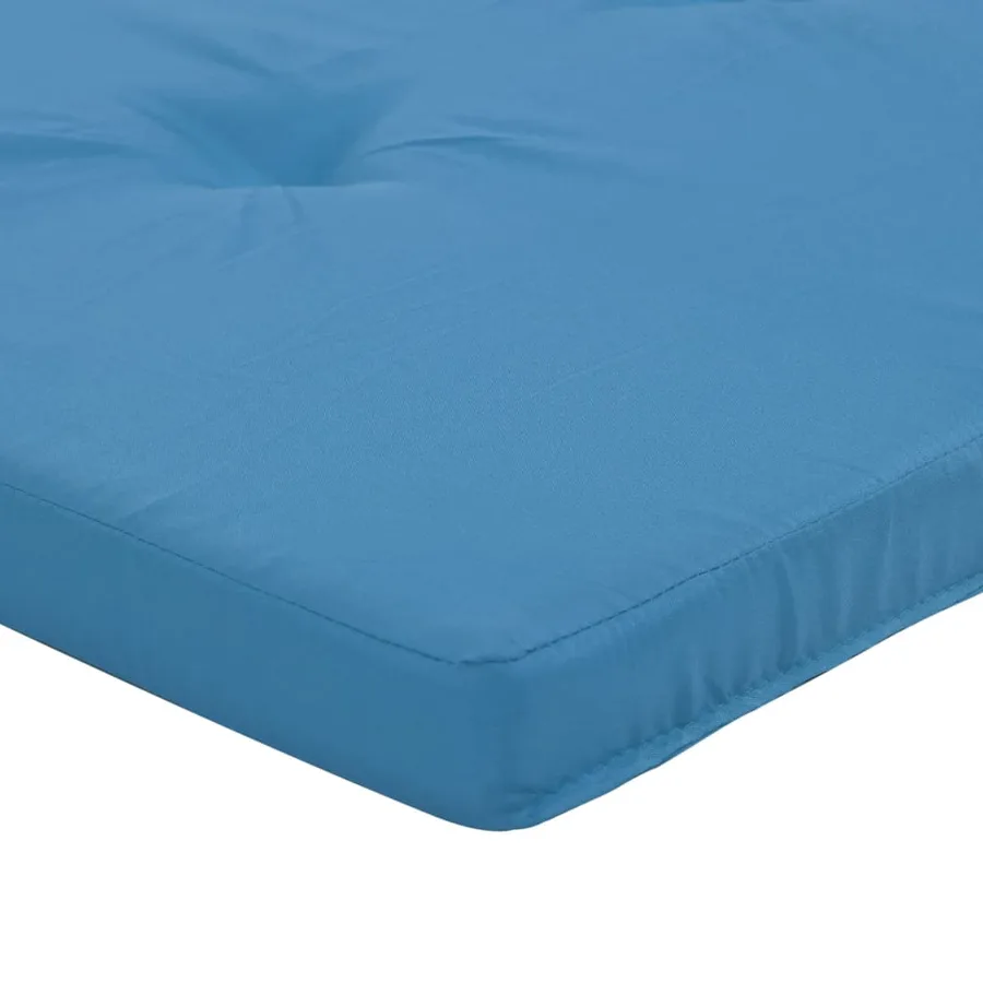Coussins de chaise adirondack lot de 2 bleu clair tissu oxford - 9