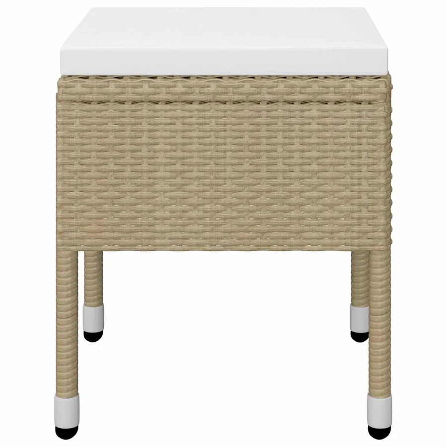 Ensemble à manger de jardin 9 pcs Beige - 15