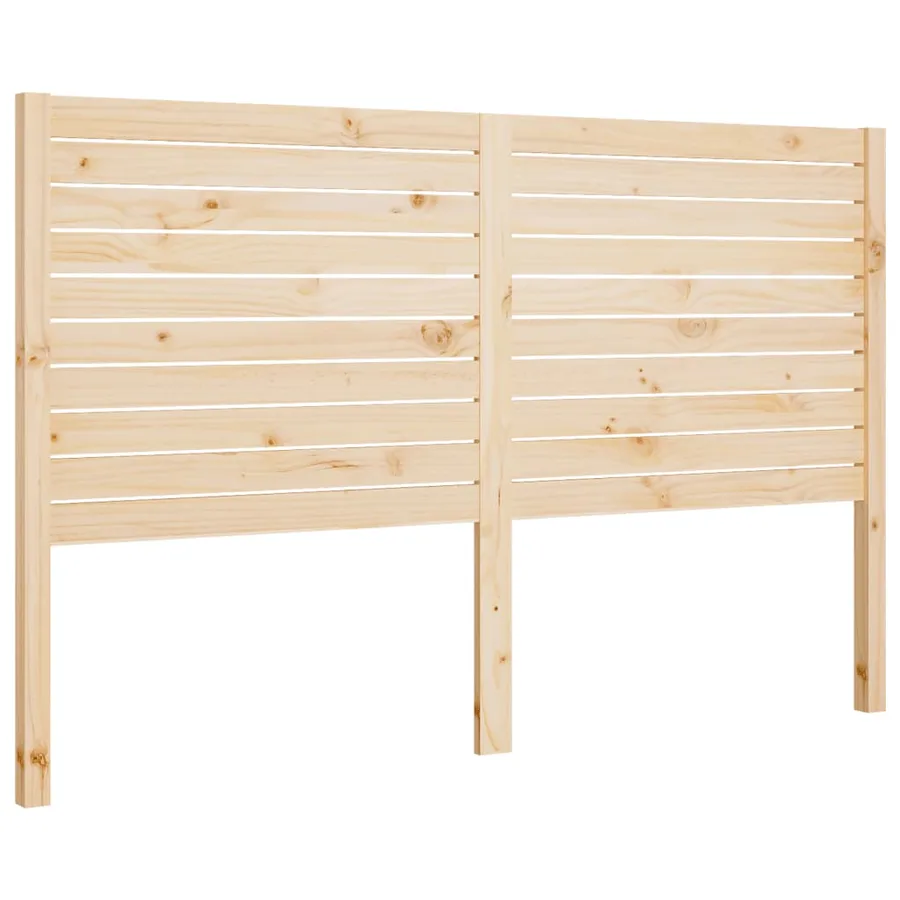 Tête de lit 141x4x100 cm Bois massif de pin - 2