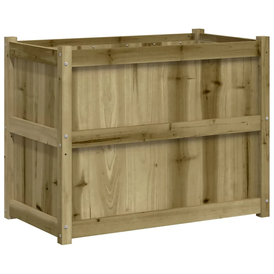 Jardinière 90x50x70 cm bois de pin imprégné - 2