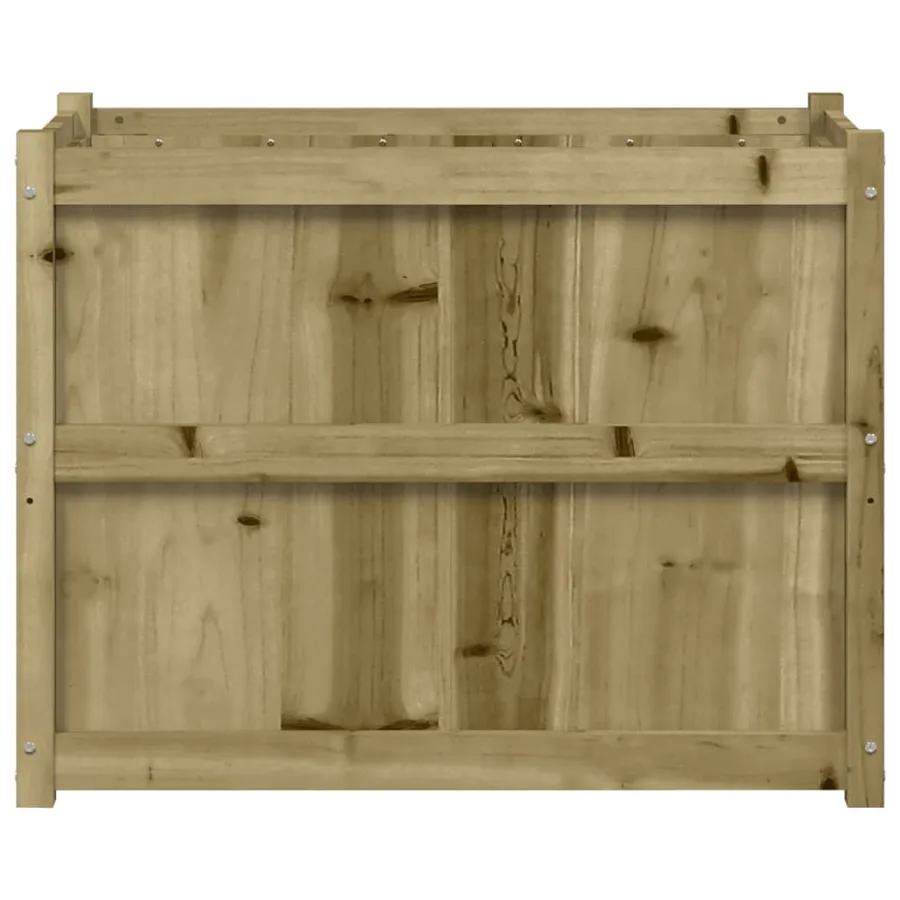 Jardinière 90x50x70 cm bois de pin imprégné - 5