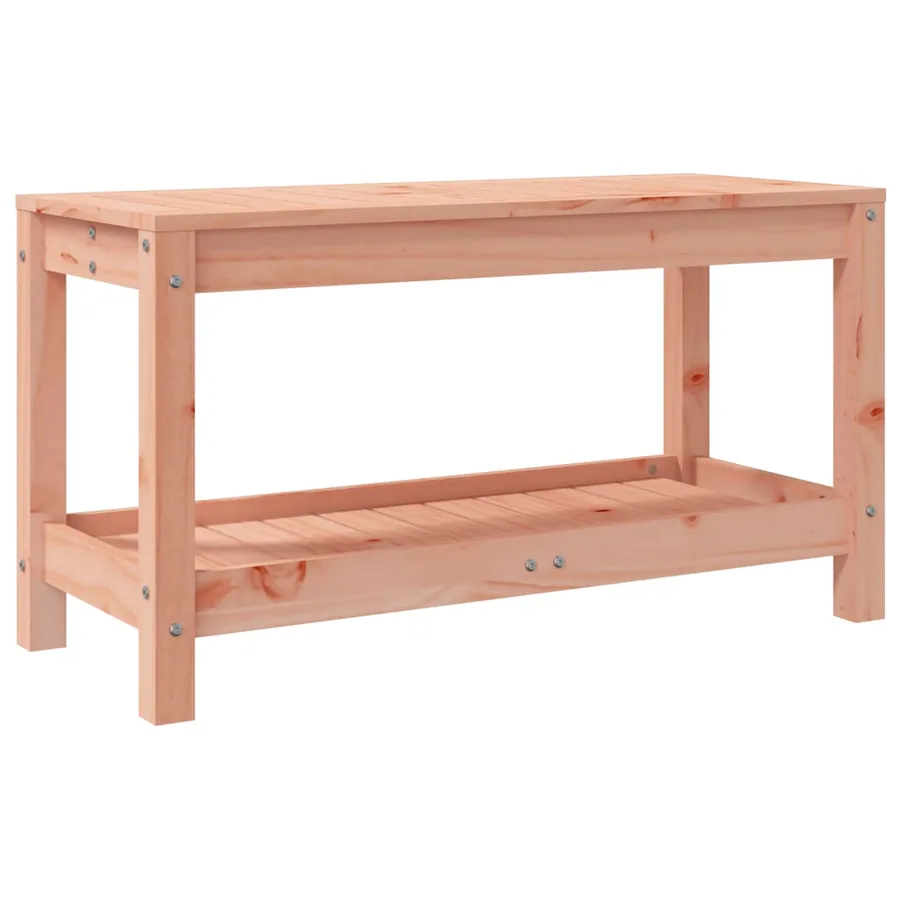 Banc de jardin 82,5x35x45 cm bois massif Douglas - 2