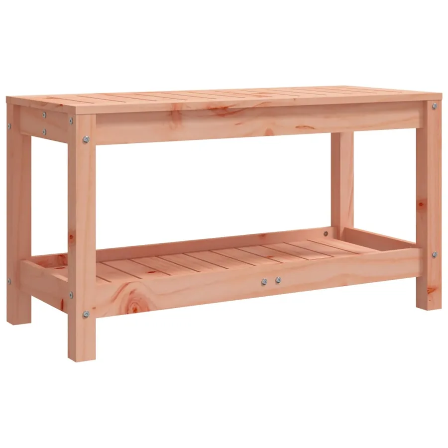 Banc de jardin 82,5x35x45 cm bois massif Douglas - 5