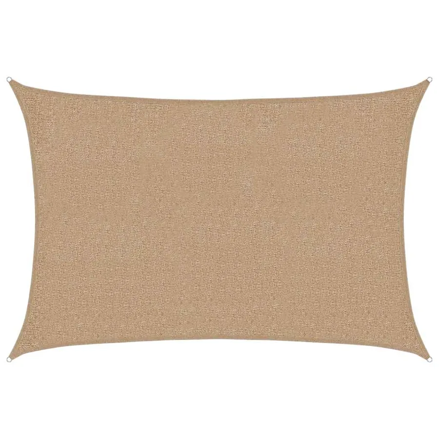 Voile d'ombrage 160 g/m² Taupe 2x2,5 m PEHD - 2