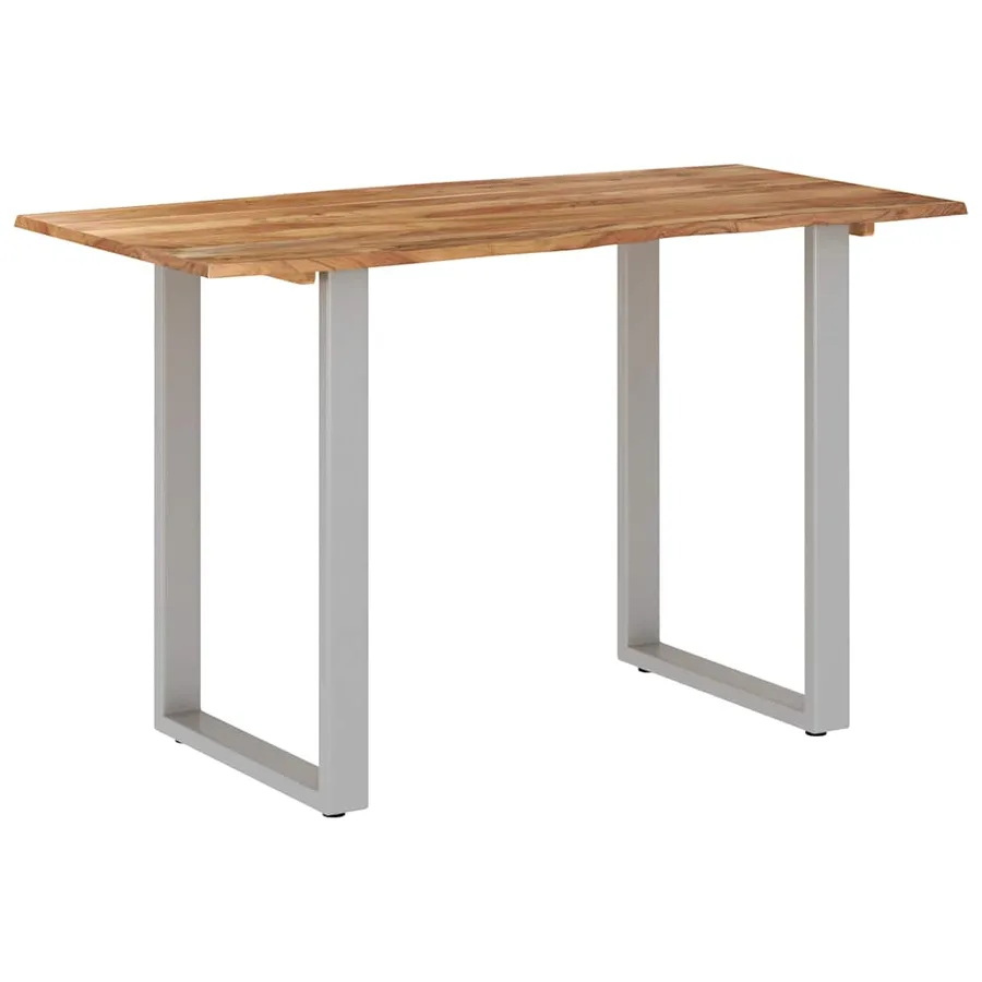 Table de salle à manger 118x58x76 cm Bois d'acacia solide - 10