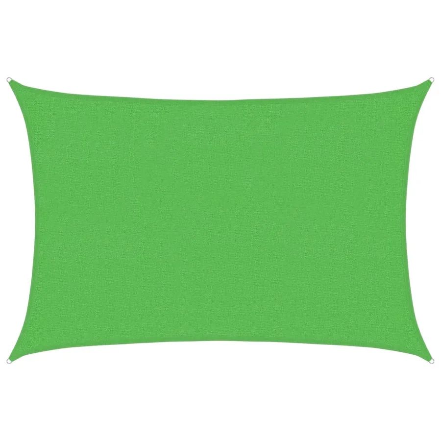 Voile d'ombrage 160 g/m² Vert clair 2x3 m PEHD - 2