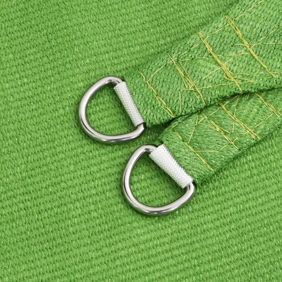 Voile d'ombrage 160 g/m² Vert clair 2x3 m PEHD - 6