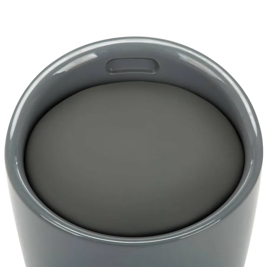 Tabouret de rangement Gris Similicuir - 5