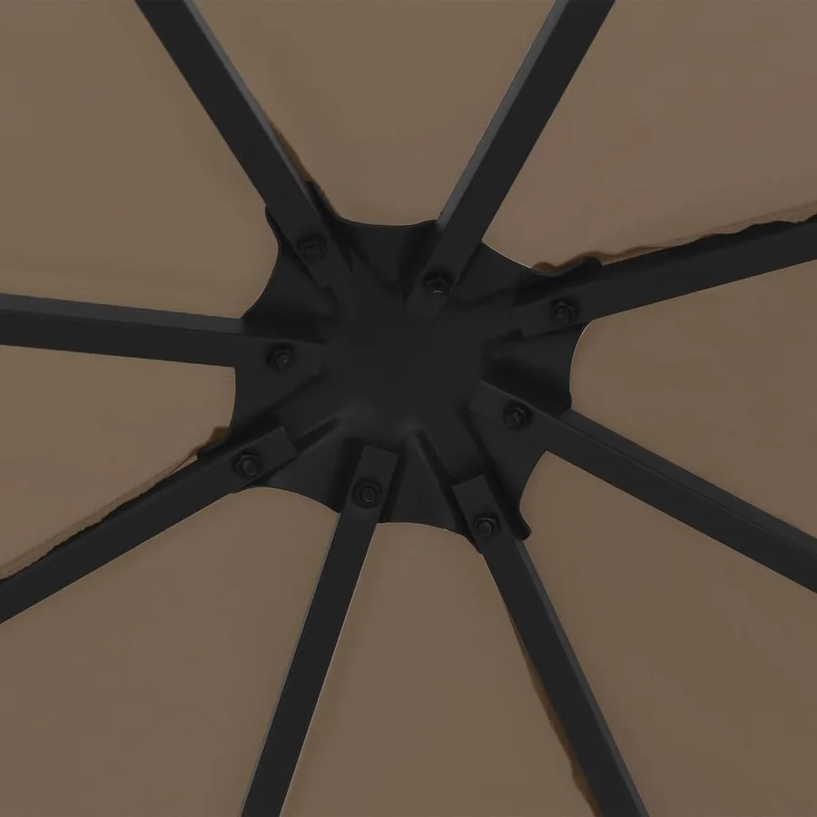Belvédère 3x3 m Taupe - 6