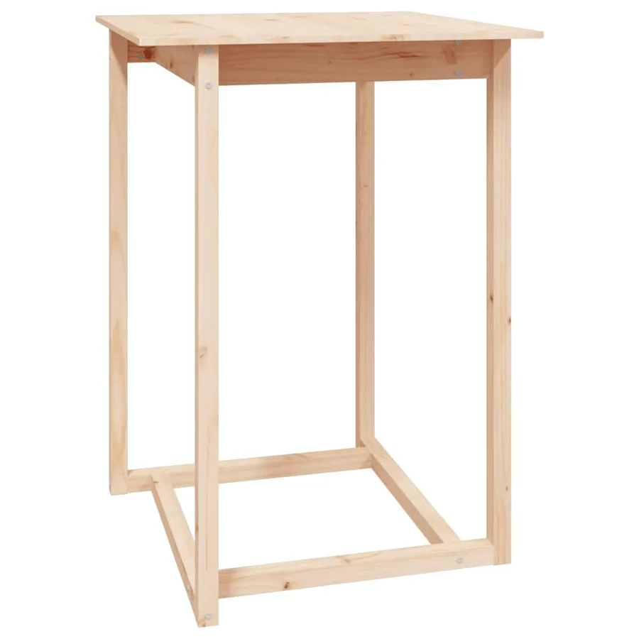 Ensemble de bar 5 pcs Bois de pin massif - 5