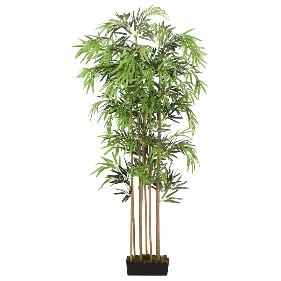 Bambou artificiel 1095 feuilles 150 cm vert - 2