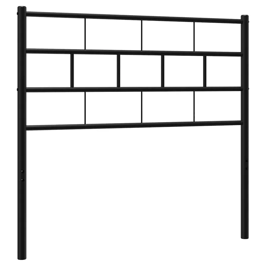 Tête de lit de remplacement métal noir 75 cm - 2