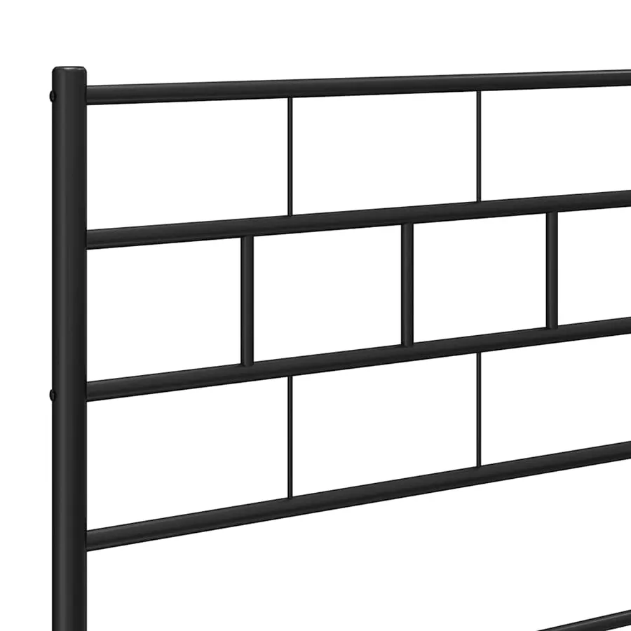 Tête de lit de remplacement métal noir 75 cm - 5