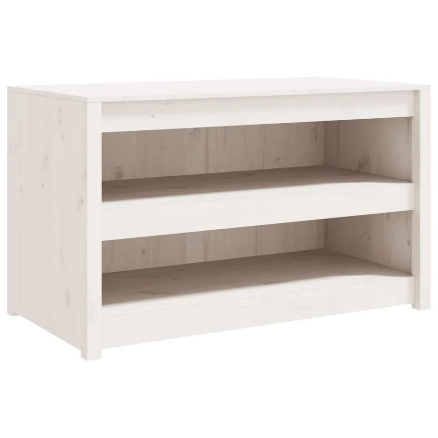 Armoire de cuisine d'extérieur MEPPEL blanc bois de pin massif - 2