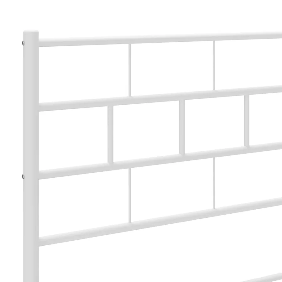 Tête de lit de remplacement métal blanc 75 cm - 5