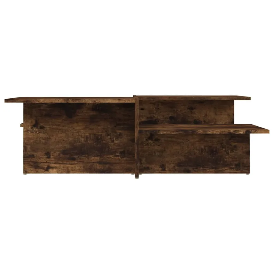 Tables basses 2 pcs Chêne fumé Bois d'ingénierie - 4
