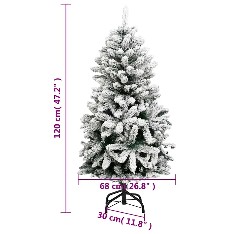 Sapin de Noël artificiel articulé 150 LED et boules 120 cm - 15