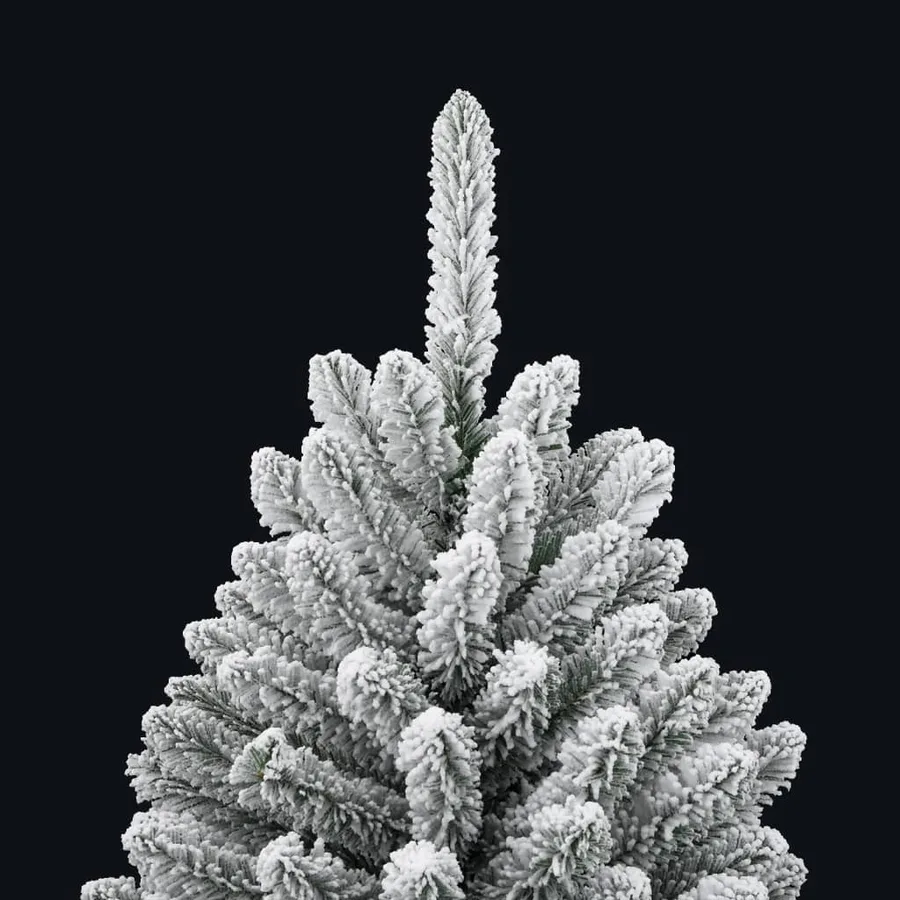 Sapin de Noël artificiel à charnières avec neige floquée 120 cm - 5