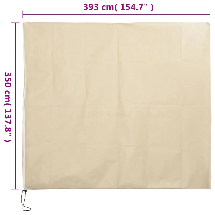 Housse de protection pour plantes avec fermeture éclair 70 g/m² - 9
