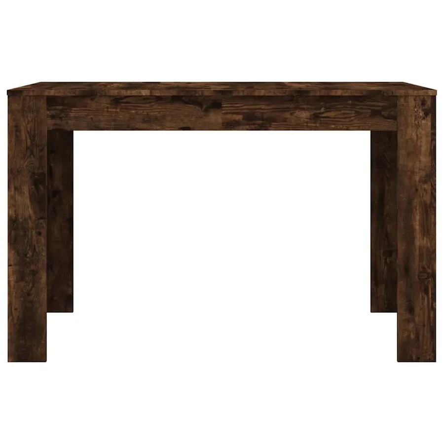 Table à dîner chêne fumé 120x60x76 cm bois d'ingénierie - 4