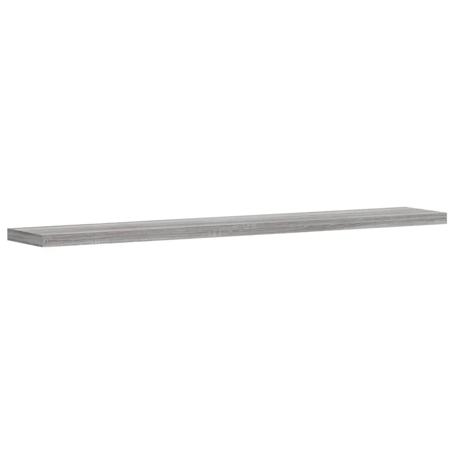 Étagères murales 4 pcs sonoma gris 60x10x1,5 cm bois ingénierie - 4