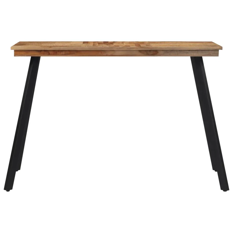 Table à manger 120x62x76 cm bois massif de teck - 2