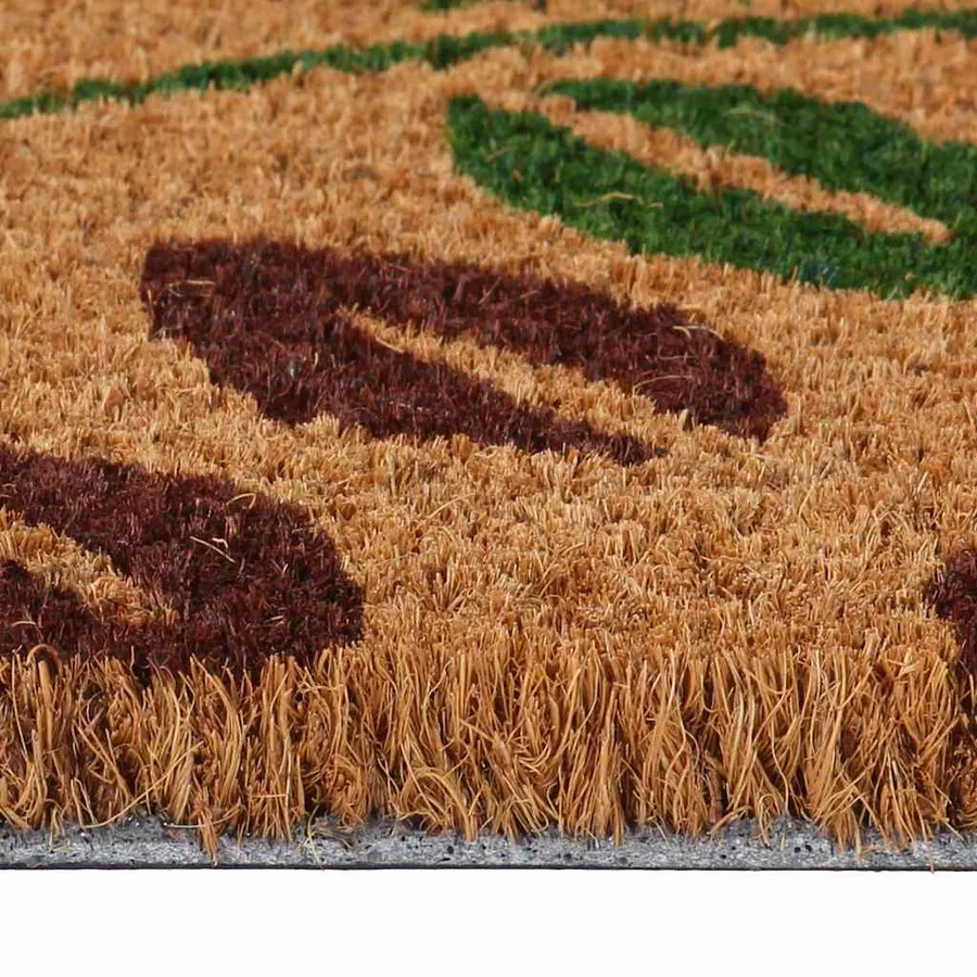 Tapis de porte naturel 45x75 cm fibre de coco touffeté - 4