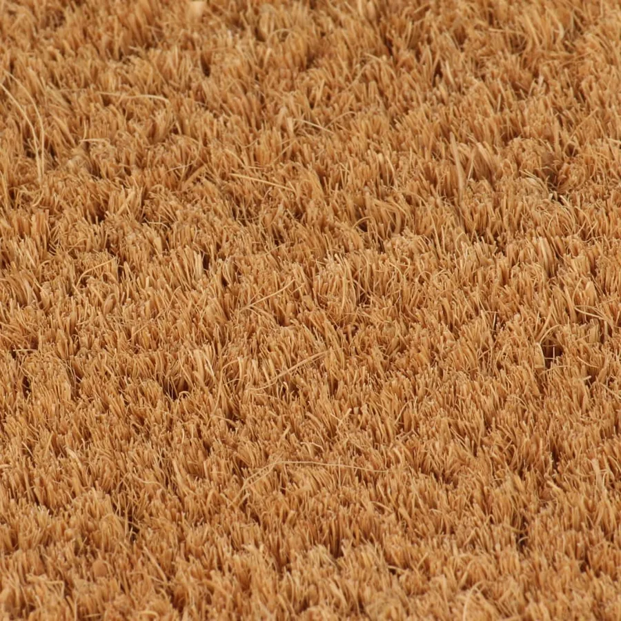 Tapis de porte naturel 90x150 cm fibre de coco touffeté - 5