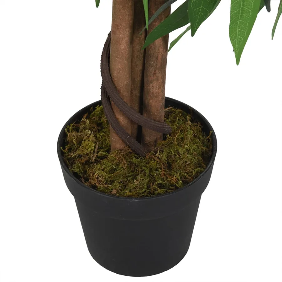 Manguier artificiel 600 feuilles 150 cm vert - 4