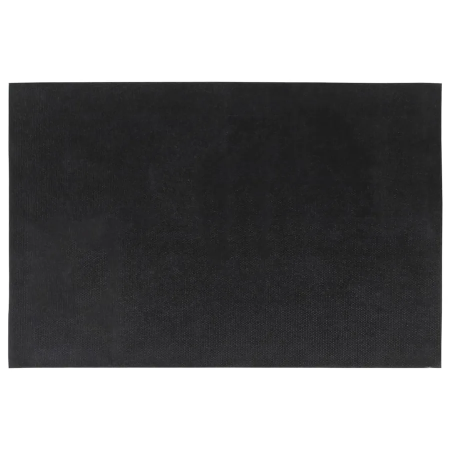 Tapis de porte 2 pcs gris foncé 40x60 cm fibre de coco touffeté - 3