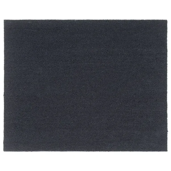 Tapis de porte gris foncé 80x100 cm fibre de coco touffeté