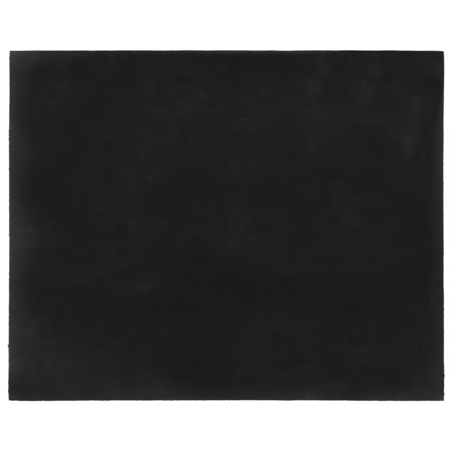 Tapis de porte gris foncé 80x100 cm fibre de coco touffeté - 2