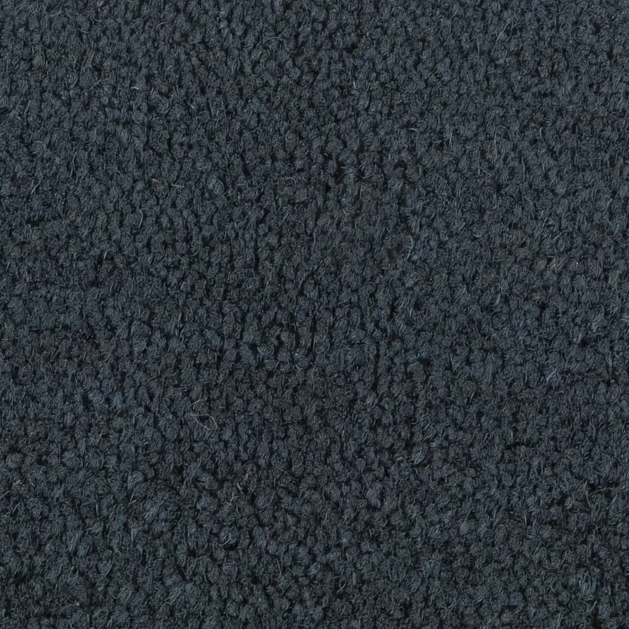 Tapis de porte gris foncé demi-rond 60x90 cm - 5