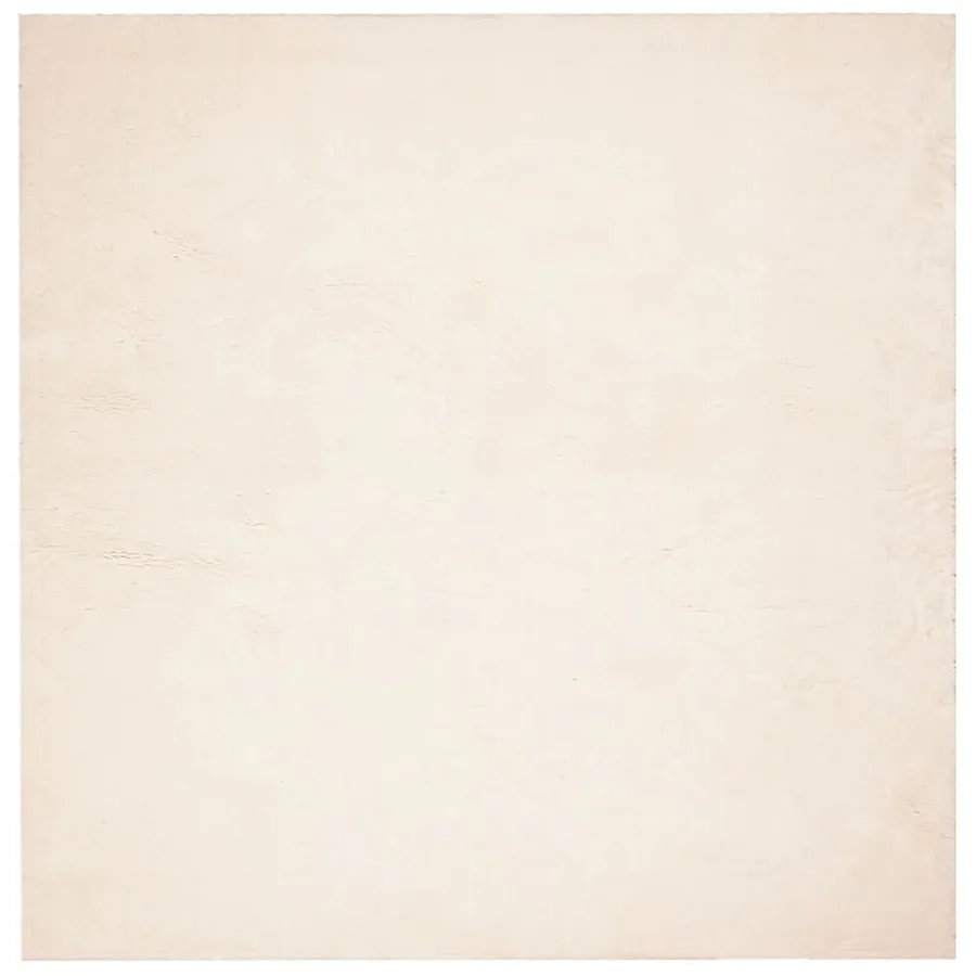 Tapis HUARTE à poils courts doux et lavable beige 240x240 cm - 2