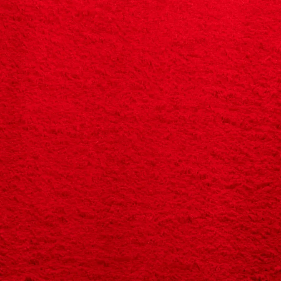 Tapis HUARTE à poils courts doux et lavable rouge 160x230 cm - 9