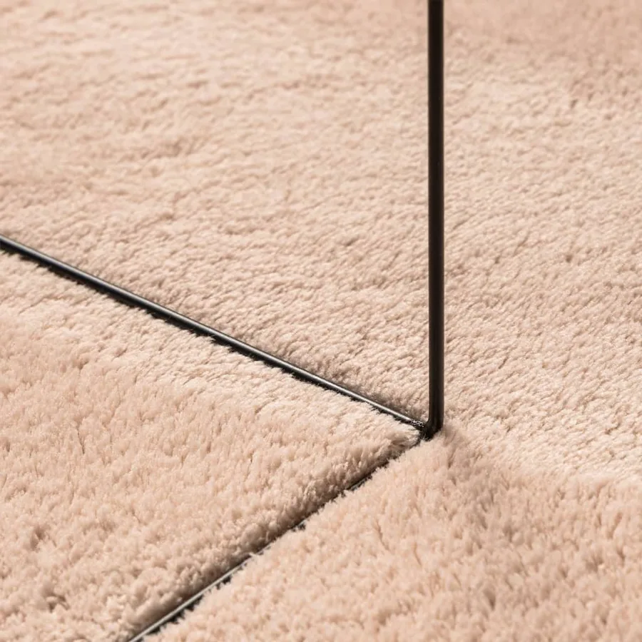 Tapis HUARTE à poils courts doux lavable rouge clair 160x230 cm - 8
