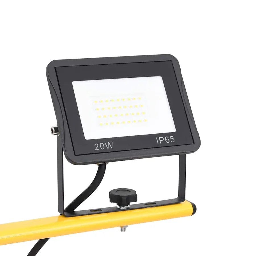 Projecteur à LED avec trépied 2x20 W Blanc chaud - 7