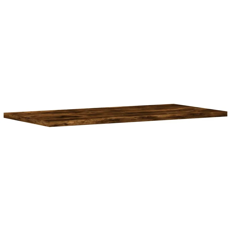 Étagères murales 4 pcs chêne fumé 60x20x1,5cm bois d'ingénierie - 4