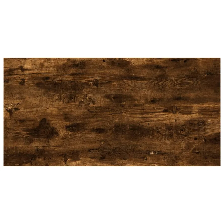 Étagères murales 4 pcs chêne fumé 60x20x1,5cm bois d'ingénierie - 6