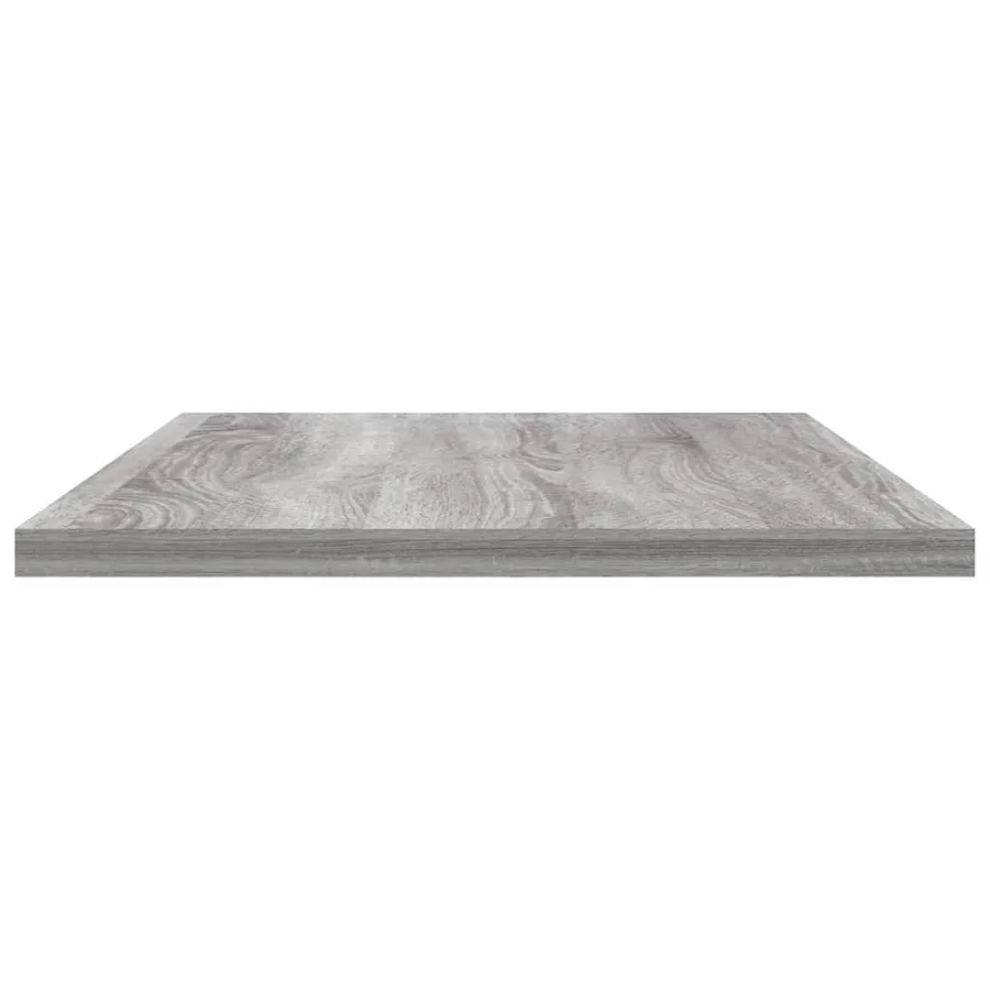 Étagères murales 4 pcs sonoma gris 60x20x1,5 cm bois ingénierie - 5