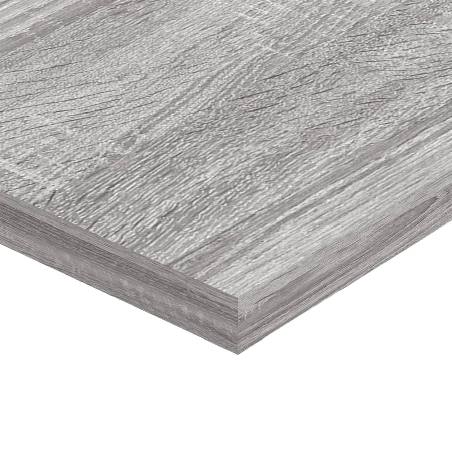 Étagères murales 4 pcs sonoma gris 60x20x1,5 cm bois ingénierie - 7
