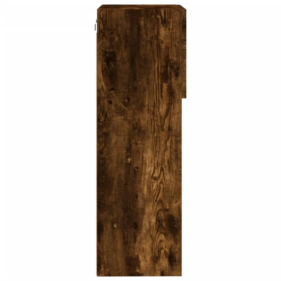 Meubles TV avec lumières LED 2 pcs chêne fumé 40,5x30x90 cm - 10