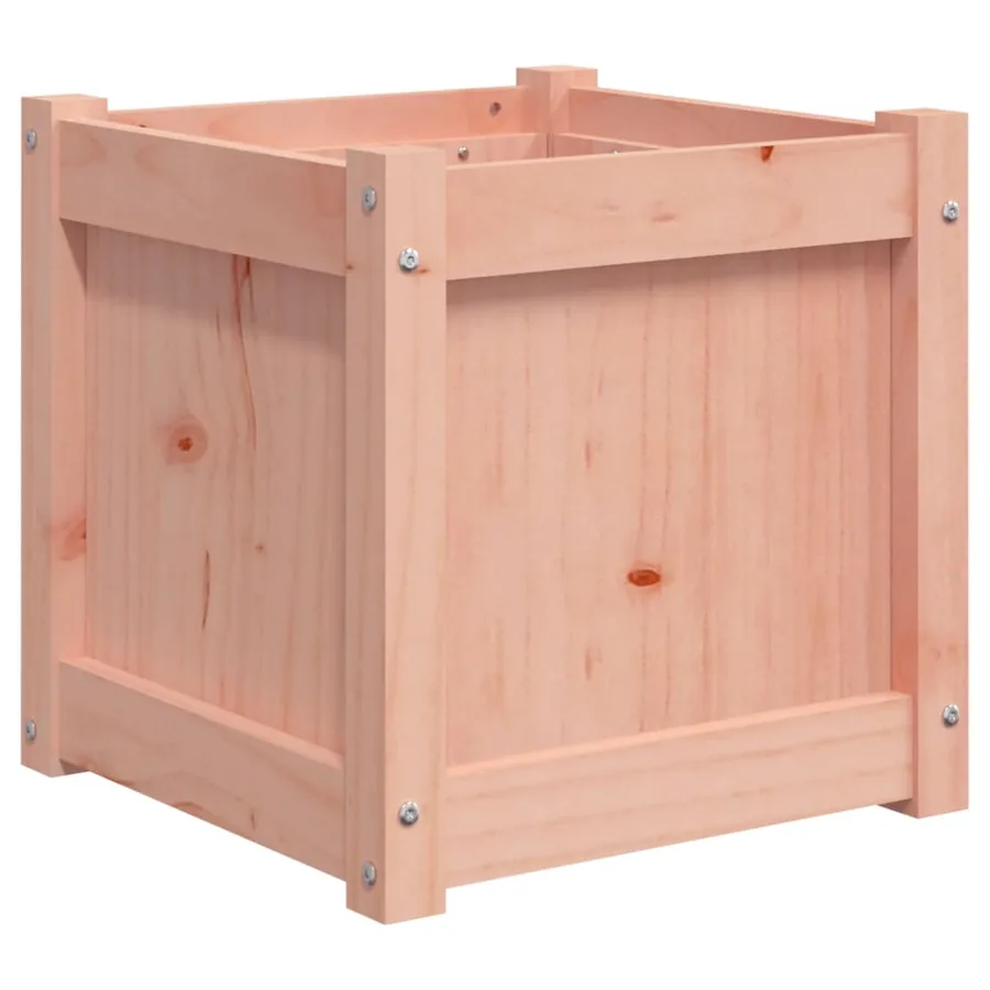Jardinière 40x40x40 cm bois massif douglas - 7